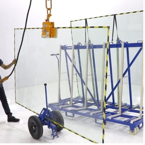 Aardwolf Self Locking Trolley SL85 in active material handling use