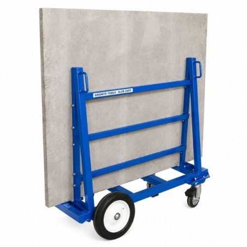 Application view Aardwolf Slab Buggy Single Sided positioned slab transport and handling