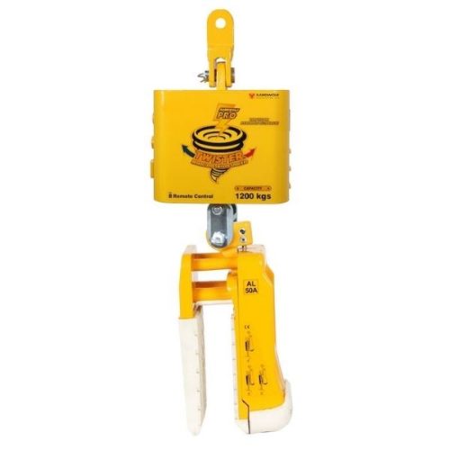 Side view showing Aardwolf Twister Motorized Swivel