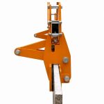 Side view Abaco Double Scissor Clamp ADSC20-W
