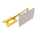Abaco Swing Arm Forklift Boom AFJS-25 in active lifting use