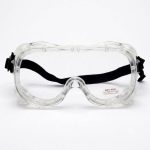 Front view Aegis GS Goggle clear lens and protective frame