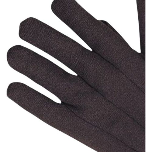 Close-Up Brown Jersey Gloves