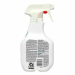 Clorox Healthcare Fuzion cleaner disinfectant rear label view