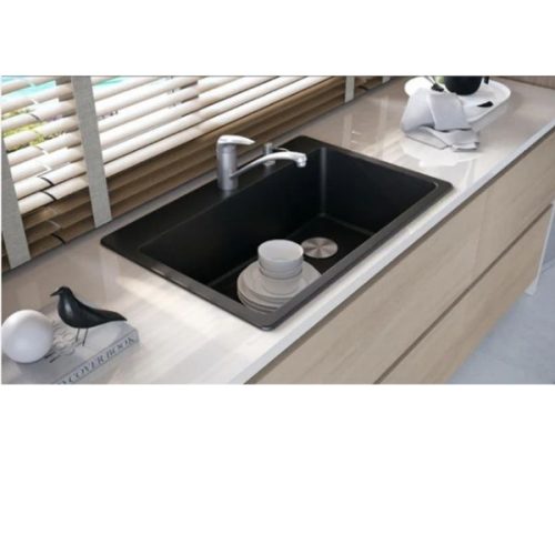 DuraGranit Super Single Bowl Granite Sink – Eclipse application view