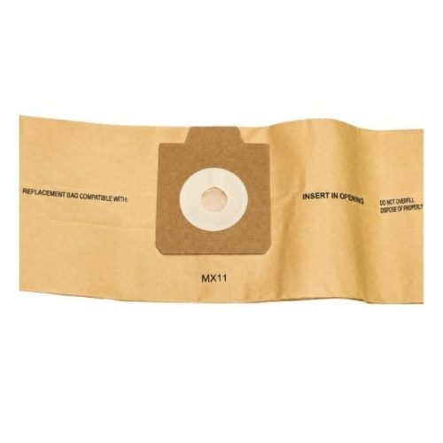 Close-up view Dust Bags packaging and bag material detail