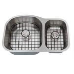 Hercules 203 stainless steel sink grid in use inside a sink basin