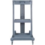 Front View Janitor Cart 25gal Heavy Duty Zippered Vinyl