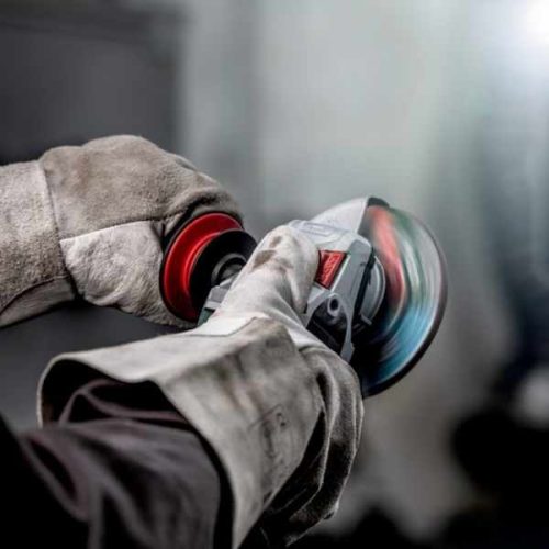 Metabo Variable Grinder WEV15-125HT in use