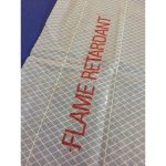 Detail MWC Flame Retardant String Reinforced Poly Sheeting