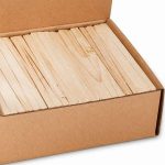 Close-up showing Box Nelson Wood 8" Pine Shims - 120/box