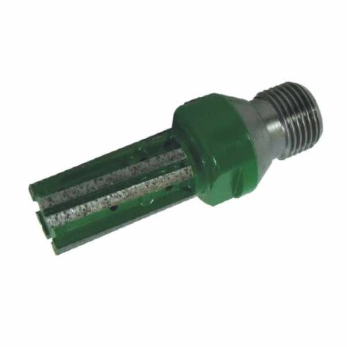 OMA CNC finger bit green angle view