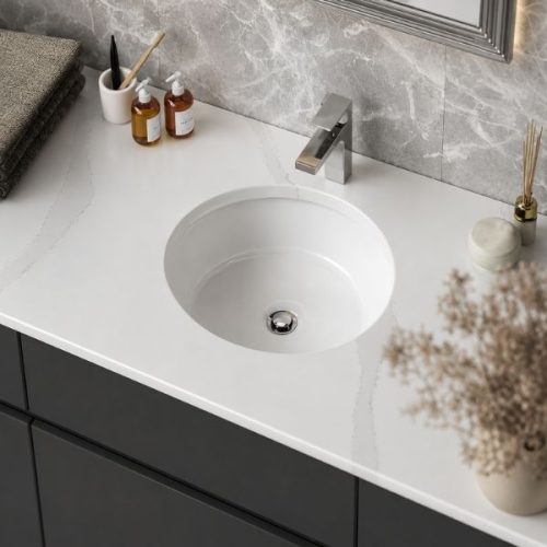 PL-1606 ADA Porcelain Undermount Bathroom Sink application view