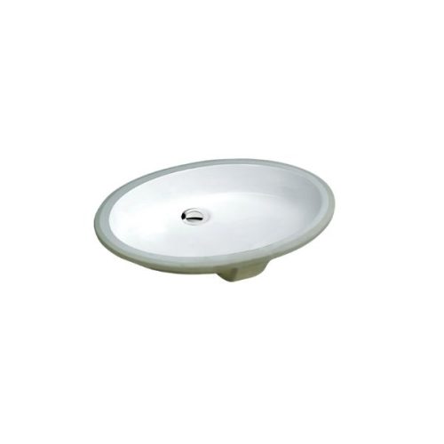 Angle View PL-3608 ADA Porcelain Undermount Bathroom Sink