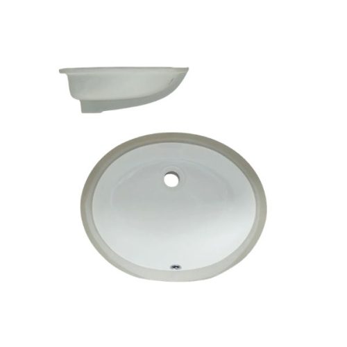 Gallery 1 PL-3608 ADA Porcelain Undermount Bathroom Sink
