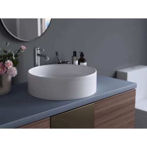 Gallery 1 PL-3079 White Porcelain Vessel Bathroom Sink