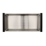 Gallery view 33″ Workstation Ledge Stainless Steel Sink with workstation sink layout and stainless steel finish