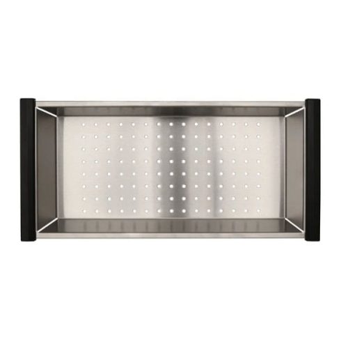 Gallery view 33″ Workstation Ledge Stainless Steel Sink with workstation sink layout and stainless steel finish