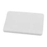 Angled view Polyester Pre-Filter Fits 13 Gal & 20 Gal Vac folded filter material detail
