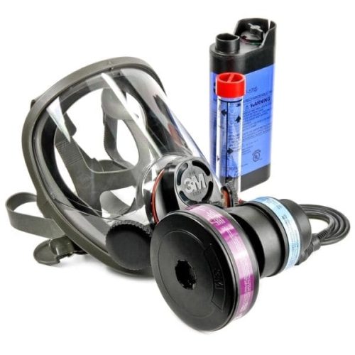 Angled view Powerflow Powered Air Purifying Respirator