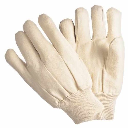 Safety Zone cotton canvas gloves angle view