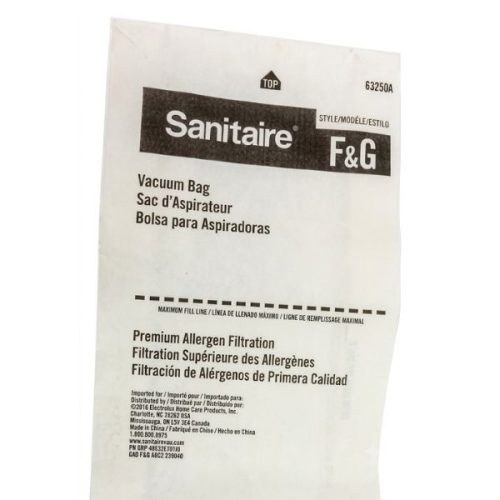 Close-Up Sanitaire F&G Premium Vacuum Bag
