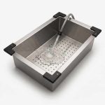 Stainless Steel Colander angle view