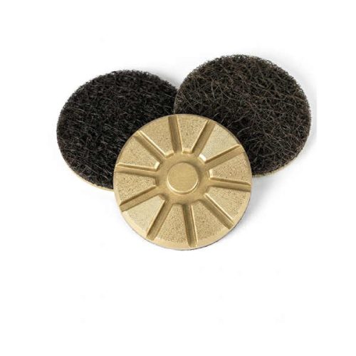 STI 3-inch ceramic diamond polishing pads for concrete