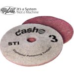 STI CASH pads resin-bond diamond polishing pads for concrete and stone