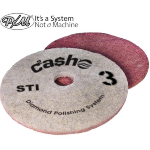 STI CASH pads resin-bond diamond polishing pads for concrete and stone