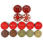 STI CLC dry and wet diamond polishing system for Prep-Master concrete floor grinders