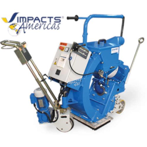 STI 12.6-inch self-propelled concrete floor shot blaster S320E for surface preparation