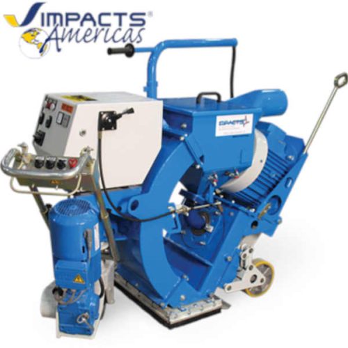 STI 16-inch self-propelled concrete floor shot blaster S410E for surface preparation