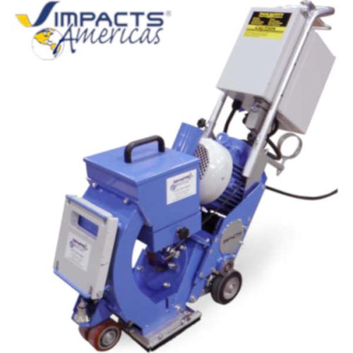 STI 8-inch self-propelled concrete floor shot blaster S210E-40R for surface preparation