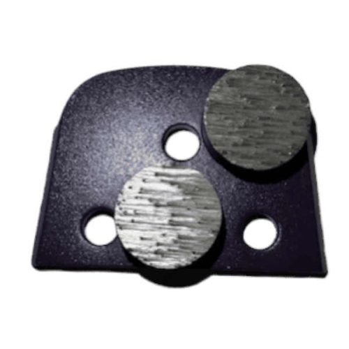 STI double round metal-bond diamond grinding tool for concrete preparation