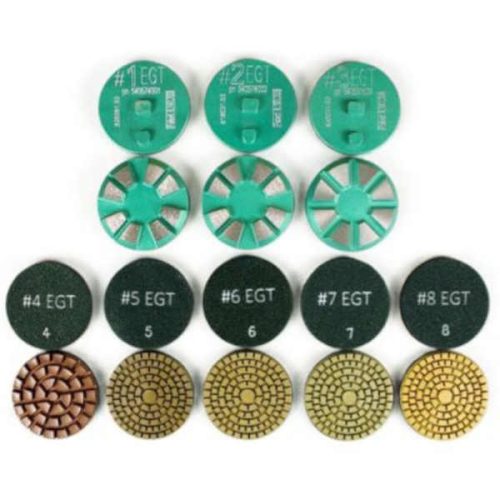 STI EGT dry diamond polishing system for Prep-Master concrete floor grinders