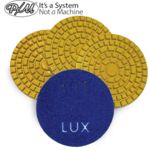 STI FL-07 resin-bond diamond polishing pads for dry concrete polishing