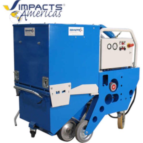 STI Impacts 4025 industrial dust collector for shot blasting and concrete surface preparation