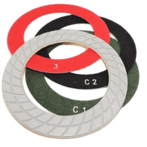 STI Razor ceramic polishing rings 7 inch for concrete edge grinding