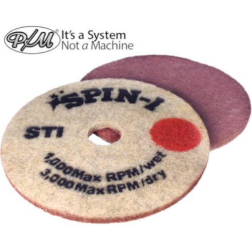 STI SPIN-1 concrete burnisher pad for high-gloss concrete polishing