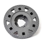 STI TriLok pad driver with clutch plate for rotary floor machines