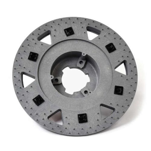 STI TriLok pad driver with clutch plate for rotary floor machines