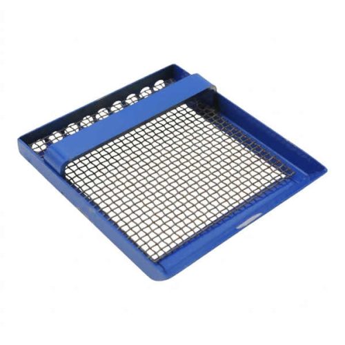 STI wire mesh tray insert for IMPACTS S210E shot blaster