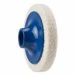 Stone 5 Inch Hard Felt Buffing Pad 5/8-11 angle view