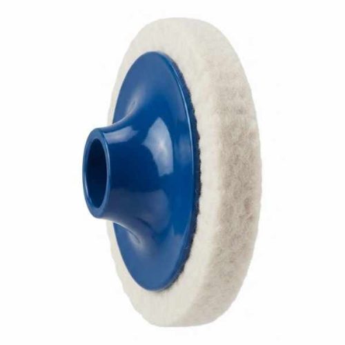 Stone 5 Inch Hard Felt Buffing Pad 5/8-11 angle view