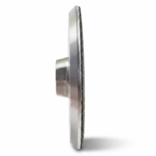 Stone Aluminum Back-Up Pad 5 Inch side view