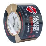 Angled view Surface Shields Builder Board Tape 3" x 180' roll product label
