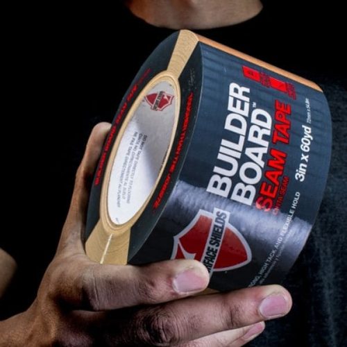 Surface Shields Builder Board Tape 3" x 180' roll label and cardboard core