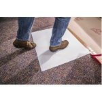 Surface Shields Sticky Mats shown in use