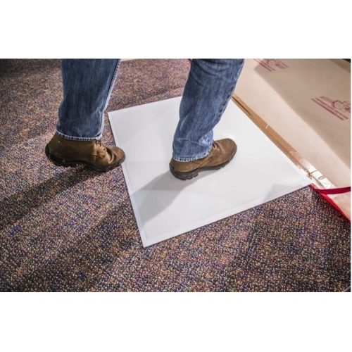 Surface Shields Sticky Mats shown in use